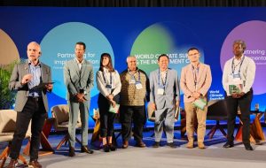 Sultan B. Najamudin saat di Paviliun – COP30