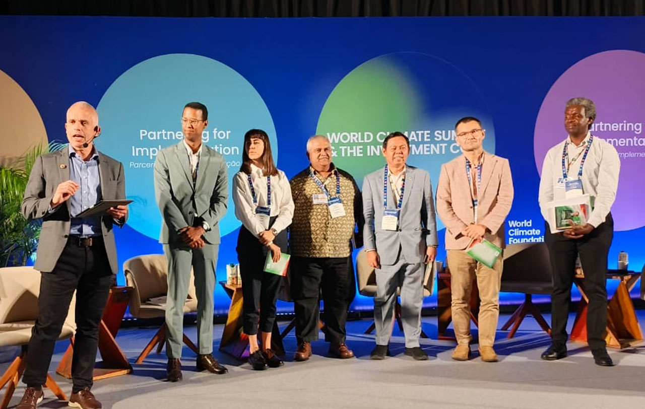 Sultan B. Najamudin saat di Paviliun – COP30