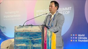 keynote speech Chaiman Of indonesia's Senate in COP30 Belem-brazil