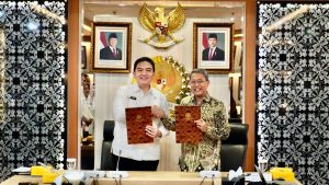 Sekjen DPD RI dan Sekjen MK Tandatangani MoU dan Perjanjian Kerjasama