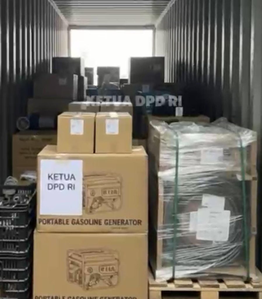 Bantuan Kemanusiaan untuk Masyarakat Kota Langsa Telah Dikirimkan Ketua DPD RI