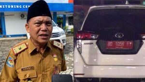 Mobil Dinas Parkir di Depan Warung Remang-Remang