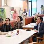 Kompak Naik Buggy, Pimpinan Parlemen RI Makan Siang Dan Berdiskusi Di Kantin Demokrasi Senayan