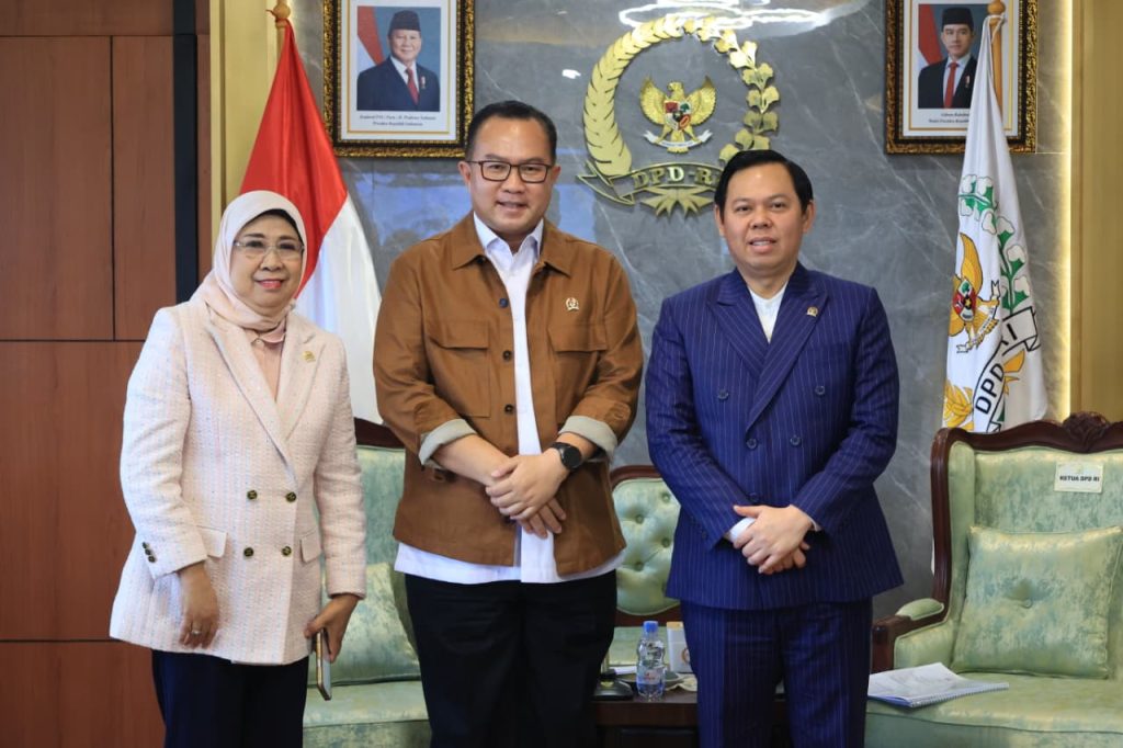 Menata Masa Depan AI, DPD RI Perkuat Kolaborasi Riset dan Kebijakan bersama icmi dan brin
