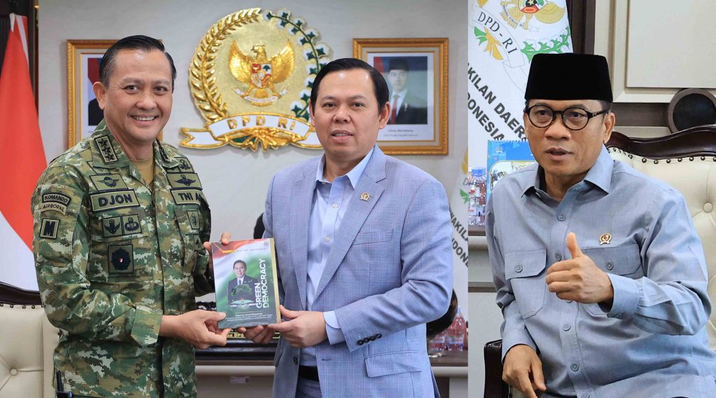 kolaborasi 3 putra bengkulu yaitu Ketua DPD RI, Panglima Kopassus, menteri desa